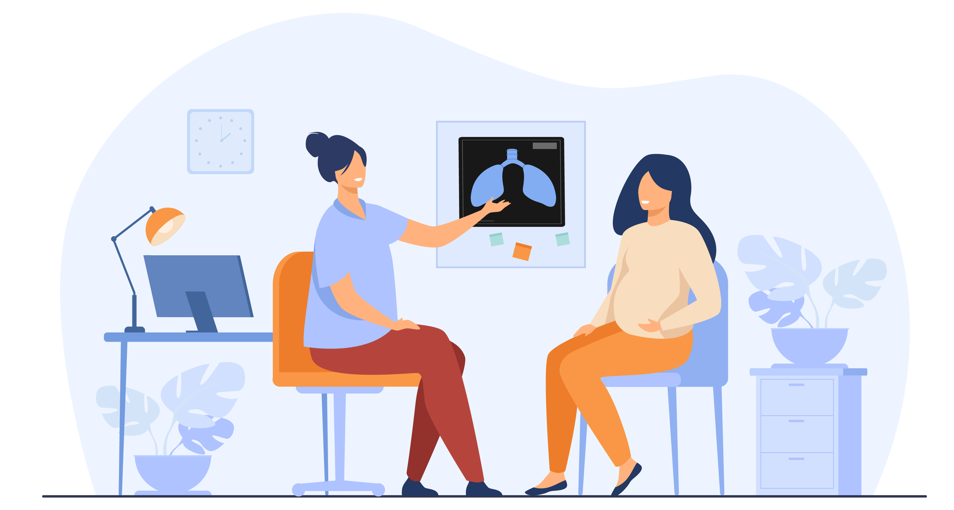 Thai phụ và tia X